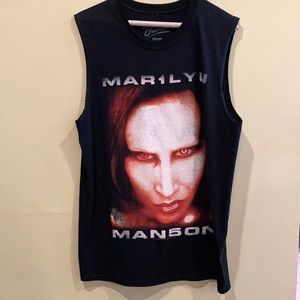Marilyn Manson tank t-shirt